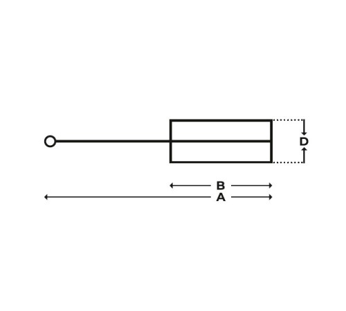 Ёршик Reitenspiess Bursten для трубок, O 10 мм, длина 50/230 мм, нейлон (Артикул 70100103)