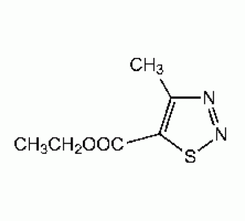 Этил-4-метил-1,2,3-тиадиазол-5-карбоновой кислоты, 98%, Alfa Aesar, 1г